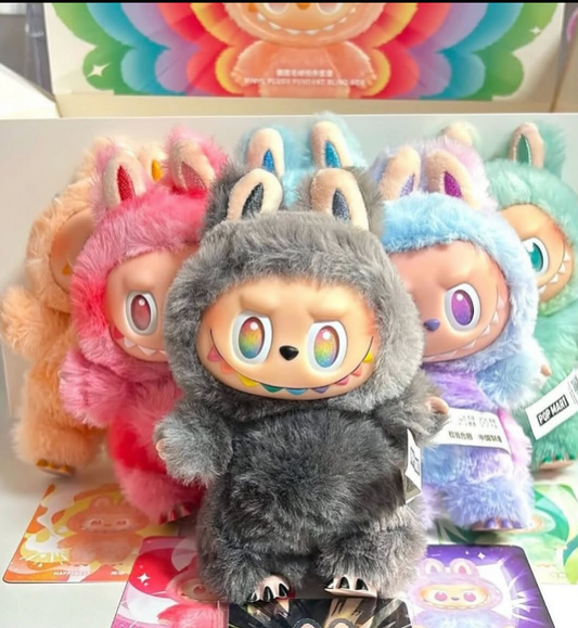 Labubu Monster Plush Keychain Blind Box (Random Character) - 1 PC
